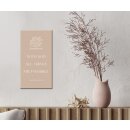 Metallschild - With God