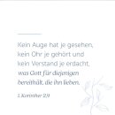 Loslassen. Gott lassen.