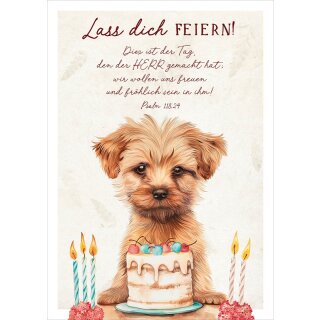 Postkarte - Niedlicher Hund