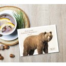 Postkarte - Braunbär