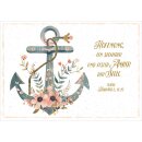 Postkarte - Ein sicherer Anker