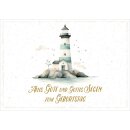 Postkarte - Leuchtturm