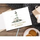 Postkarte - Leuchtturm