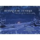 Postkarte - Hütte in der Nacht