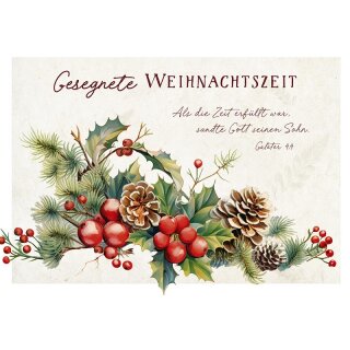 Postkarte - Adventsgesteck