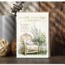 Faltkarte - Gemütlicher Sessel