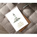 Faltkarte - Leuchtturm Geburtstag