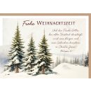 Faltkarte - Wintertannen