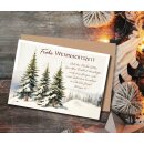 Faltkarte - Wintertannen