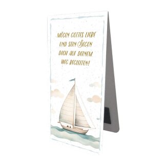 Magnetlesezeichen - Schiff