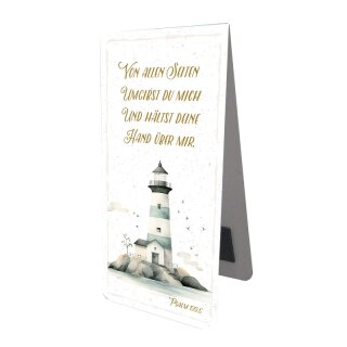 Magnetlesezeichen - Leuchtturm