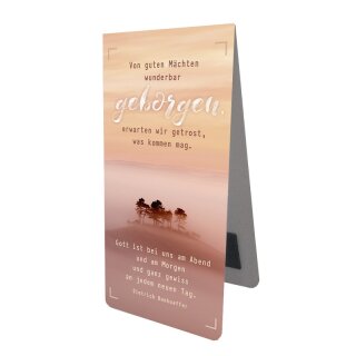 Magnetlesezeichen - Wunderbar geborgen