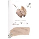 Postkarte - Herzlich Willkommen kleines Wunder