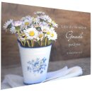 Postkarte - Lass dir an meiner Gnade genügen.