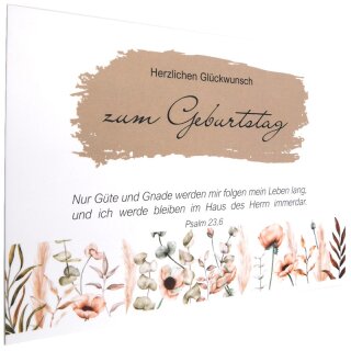 Postkarte - Herzlichen Glückwunsch zum Geburtstag