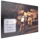 Postkarte - Er weiß wie viel du tragen kannst