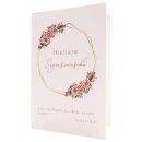 Faltkarte - Herzliche Segenswünsche