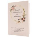 Faltkarte - Herzliche Segenswünsche zur Einsegnung