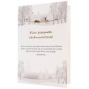 Faltkarte - Eine gesegnete Weihnachtszeit