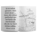 Malheft mit Bibelversen