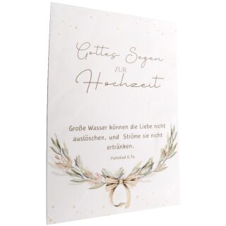 Postkarte - Hochzeit