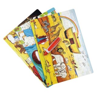 Audio-Holzpuzzle-Set