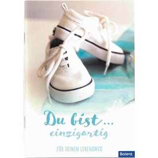 Grußheft - Du bist einzigartig