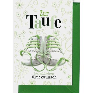 Faltkarte - Zur Taufe