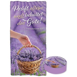 Handtuch - Prüft alles und behaltet das Gute!