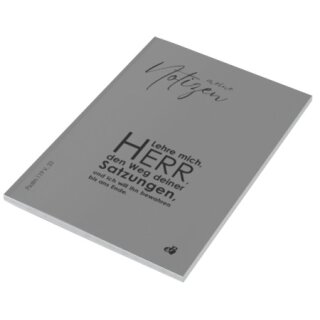 Notizheft - Meine Notizen - Grau