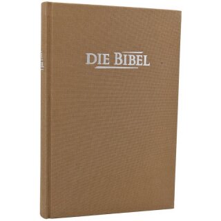 Elberfelder - Standardbibel, Hardcover, (Sandbraun)