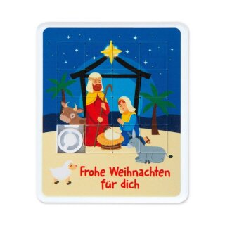 Schiebepuzzle - Krippe