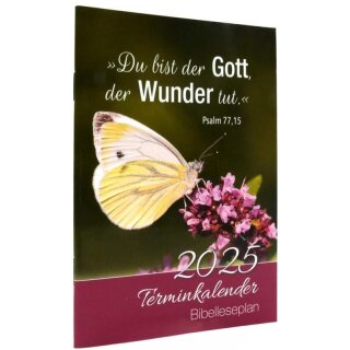 Terminkalender 2025 inkl. Bibelleseplan - A6