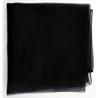 Kopftuch einfarbig - 64 x 64 cm, Black Beauty