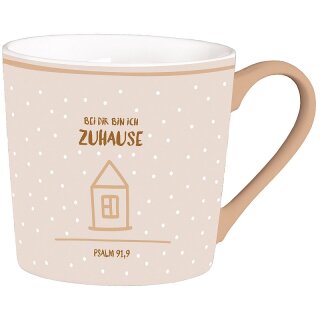 Tasse - Bei dir bin ich Zuhause