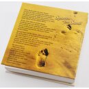 Notizblock - Spuren im Sand