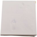 Notizblock - Spuren im Sand