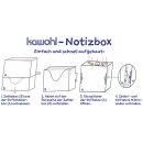 Du bist so wertvoll! - Zweiteilige Zettel-Box