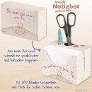 Du bist bei mir jeden Tag - Zweiteilige Zettel-Box