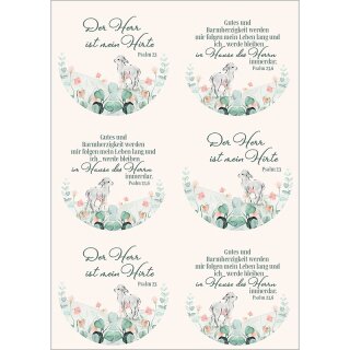 Aufkleber - Der Herr ist mein Hirte