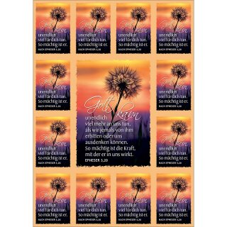 Aufkleber - Gott kann unendlich viel mehr