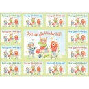 Aufkleber - Gott hat alle Kinder lieb!