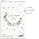 Faltkarte - Zum Geburtstag herzliche Segenswünsche