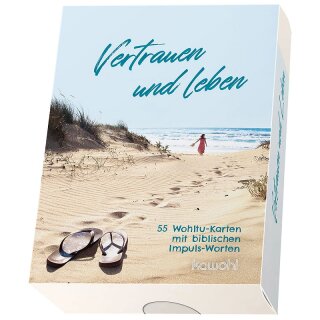 Karten-Box - Vertrauen und Leben