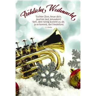 Faltkarte - Fröhliche Weihnacht