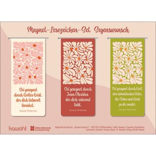 Magnetlesezeichen-Set - Sei gesegnet