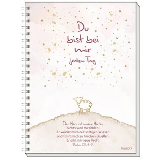 Memo Block - Du bist bei mir jeden Tag - A6