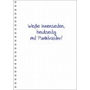 Memo Block - Du bist bei mir jeden Tag - A6