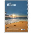 Memo Block - Spuren im Sand - A5