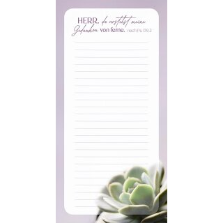 Küchen-Notizblock - Du verstehst meine Gedanken